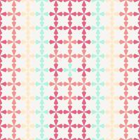 seamless pattern double star modified shape pastel shades color vector