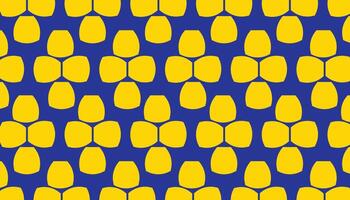 Yellow Shape with Blue Abstract Background Landscape for your graphic resource vector