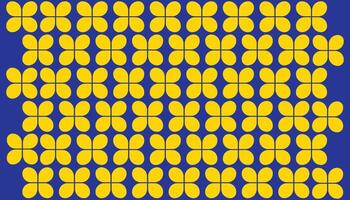 Yellow Shape with Blue Abstract Background Landscape for your graphic resource vector