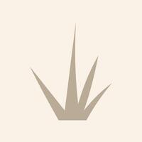 Hand drawn soft earth tones illustration element vector