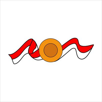 Indonesian Flag Independence Day Element