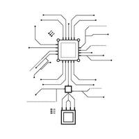 Hacking Glyphs Element vector