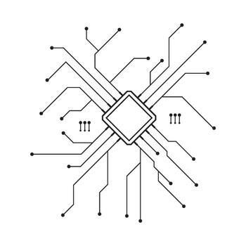 Hacking Glyphs Element vector