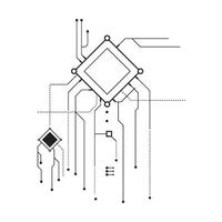 Hacking Glyphs Element vector
