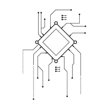 Hacking Glyphs Element vector