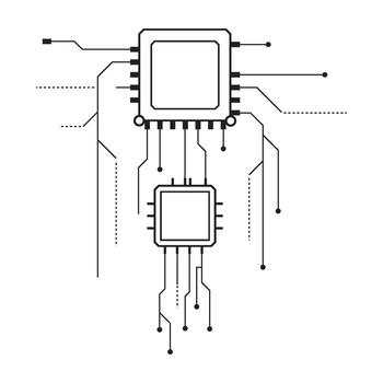 Hacking Glyphs Element vector