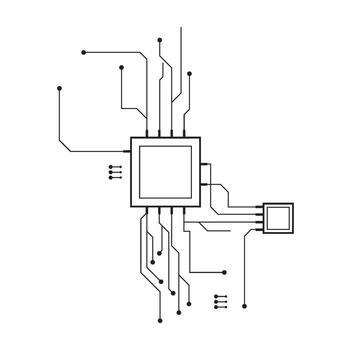 Hacking Glyphs Element vector