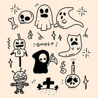ghost element design for templates. vector