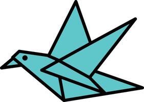 A black and white drawing of a bird with a pointed beak vector