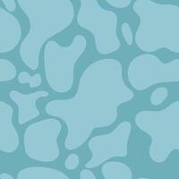 cow print seamless pattern rganic shapes repeat background vector
