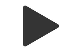 Play and Pause button icon. Media player control icon isolated on transparent background. vector