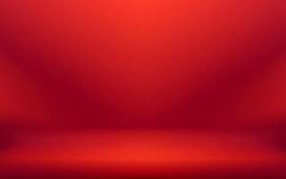Red gradient background, Abstract studio presentation products vector