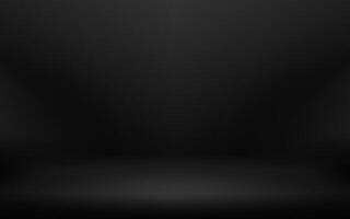 Black gradient background, Abstract studio presentation products vector