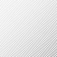 Wavy thin lines pattern. Simple abstract geometric, optical illusion. Pattern of black lines template for brochure, flyer on white background. editable illustration in eps 10 vector