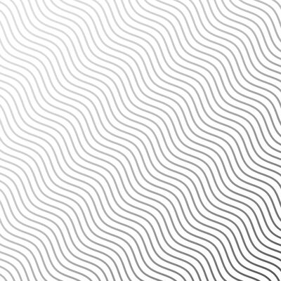 Wavy thin lines pattern. Simple abstract geometric, optical illusion. Pattern of black lines template for brochure, flyer on white background. editable illustration in eps 10