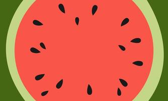 Watermelon realistic texture background illustration , flat cartoon style for banner , log , sale and other design template. vector