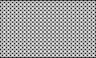 Black and white square pattern with a diamond pattern vector