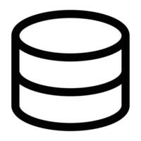 Simple Data icon. The icon can be used for websites, print templates, presentation templates, illustrations, etc vector