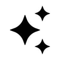 Simple Ai glyph icon. The icon can be used for websites, print templates, presentation templates, illustrations, etc vector