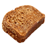 Slice Of Multigrain Bread With Seeds On Transparent Background png