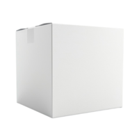 Generic Box of Items for Sale on Transparent Background AI-Generative png