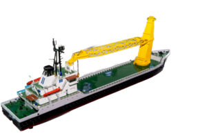 Models of ships and vessels for the oil and gas industry. Without a background. . png