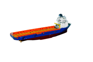 Models of ships and vessels for the oil and gas industry. Without a background. . png