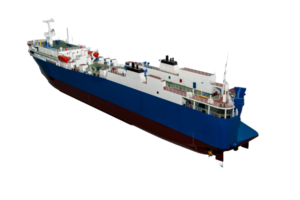 Models of ships and vessels for the oil and gas industry. Without a background. . png