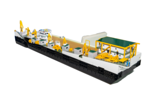 Models of ships and vessels for the oil and gas industry. Without a background. . png