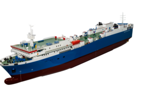 Models of ships and vessels for the oil and gas industry. Without a background. . png