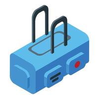 Electric power generator transforming energy for industrial use vector