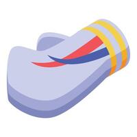 Boxing glove lying horizontally showing its side vector