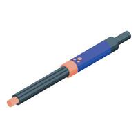 Electronic cigarette device presenting modern alternative smoking style vector