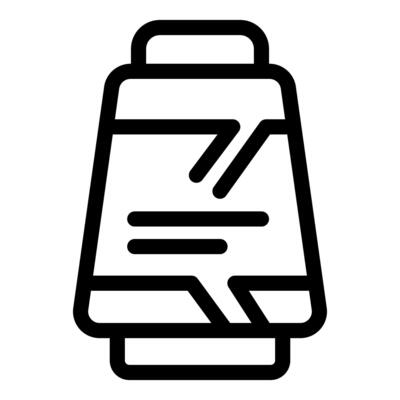 Yarn spool icon representing knitting and sewing crafts