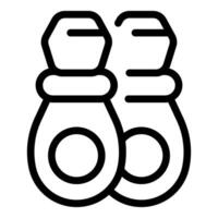 Zip slider showing open and closed fasteners vector