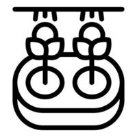 Smart farm system growing plants using hydroponics icon vector