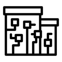 Electronic printed circuit board manufacturing with components being assembled vector