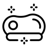 Soap bar icon for cleaning and hygiene vector