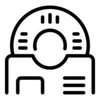 Magnetic disk drive storing data in data center vector