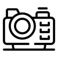 Digital camera capturing memories with every click vector