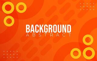 background design, orange abstract background vector