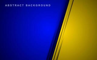 Blue - yellow background with separation, web template - illustration vector