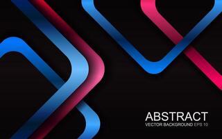 Colorful glossy squares abstract technical background. geometric banner design vector