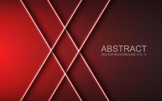 Abstract geometric neon lines. banner pattern background illustration vector