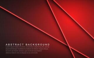 Abstract geometric neon lines. banner pattern background illustration vector