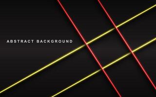 Abstract multi color neon lines moving effect banner pattern design vector