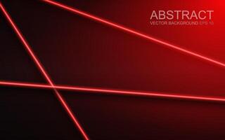 Abstract geometric neon lines. banner pattern background illustration vector