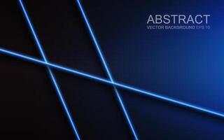 Abstract geometric neon lines. banner pattern background illustration vector