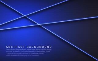 Abstract geometric neon lines. banner pattern background illustration vector