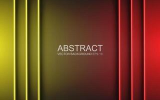 Abstract multi color neon lines moving effect banner pattern design vector